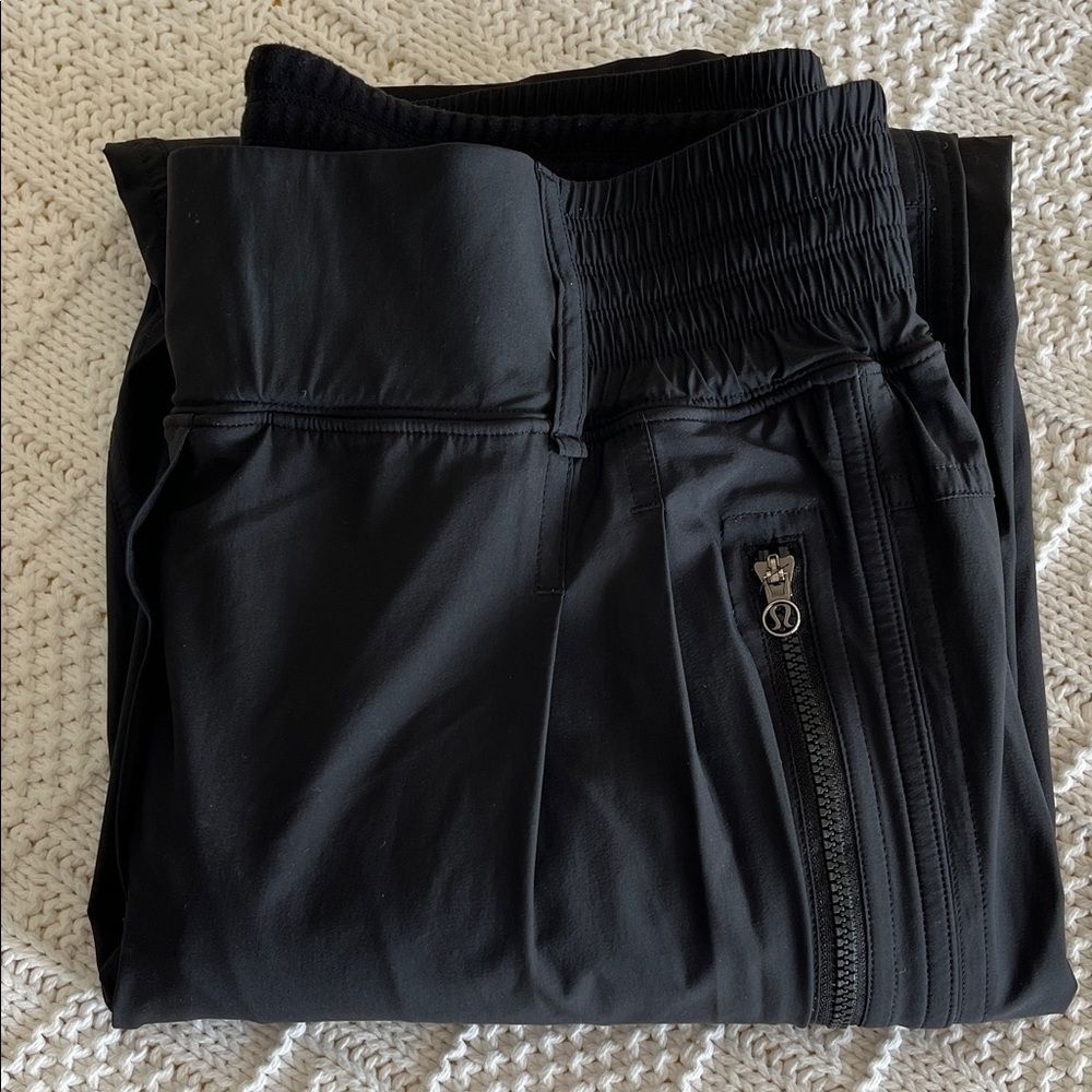Lululemon Run With Rover Pant Double Layer Black Sz 6 - Picture 13 of 13